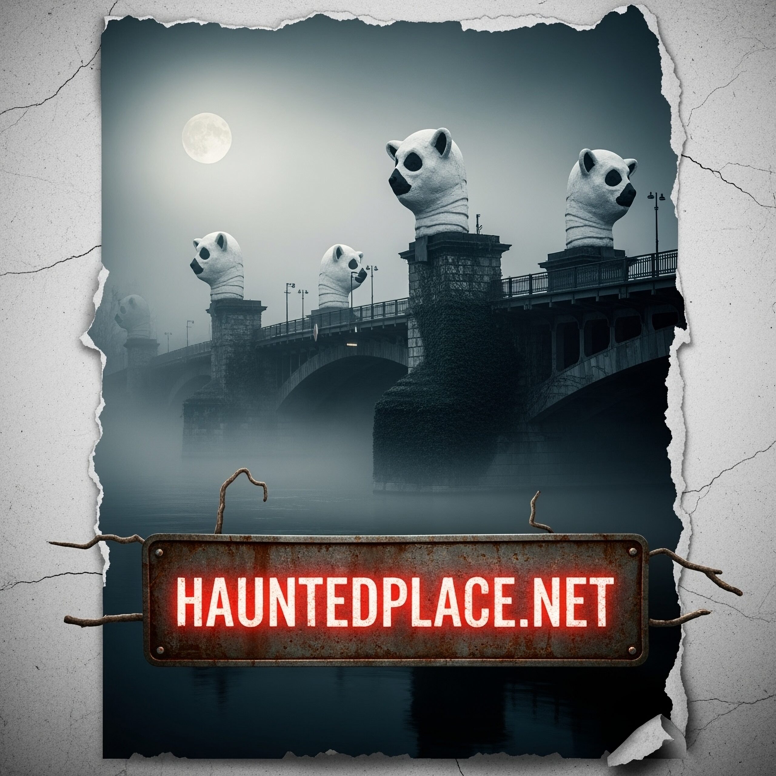 The ghosts on the bridge