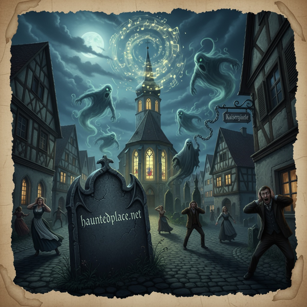 The ghost in the cemetery