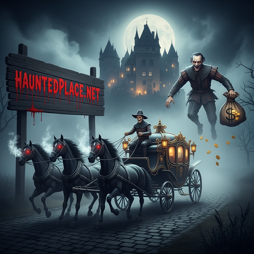 The spirit of the ruthless rent collector in Nordkirchen Castle