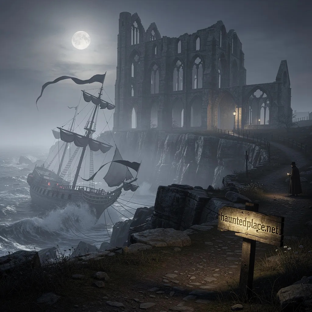 Shadows of the Night: The Haunting Mysticism of Whitby Abbey